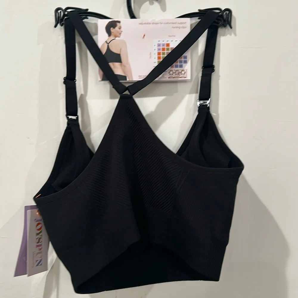 Joyspun Women's Maternity Yoga Back Sports Bra Size Small - Picture 9 of 11